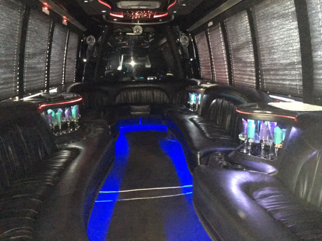 White Party Bus