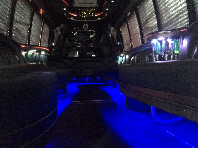 White Party Bus