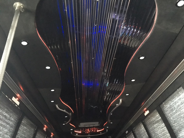 White Party Bus