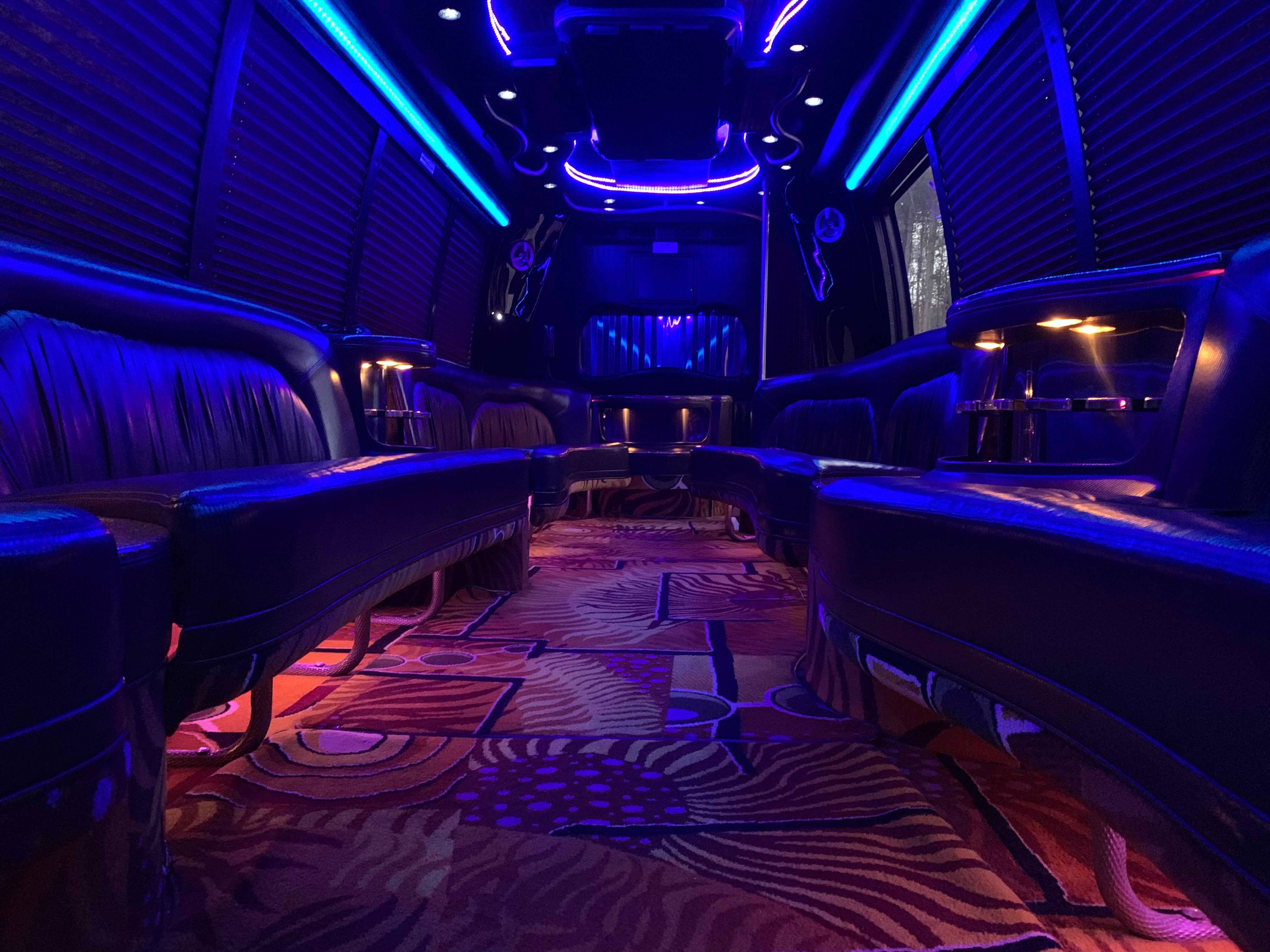 Black Party Bus