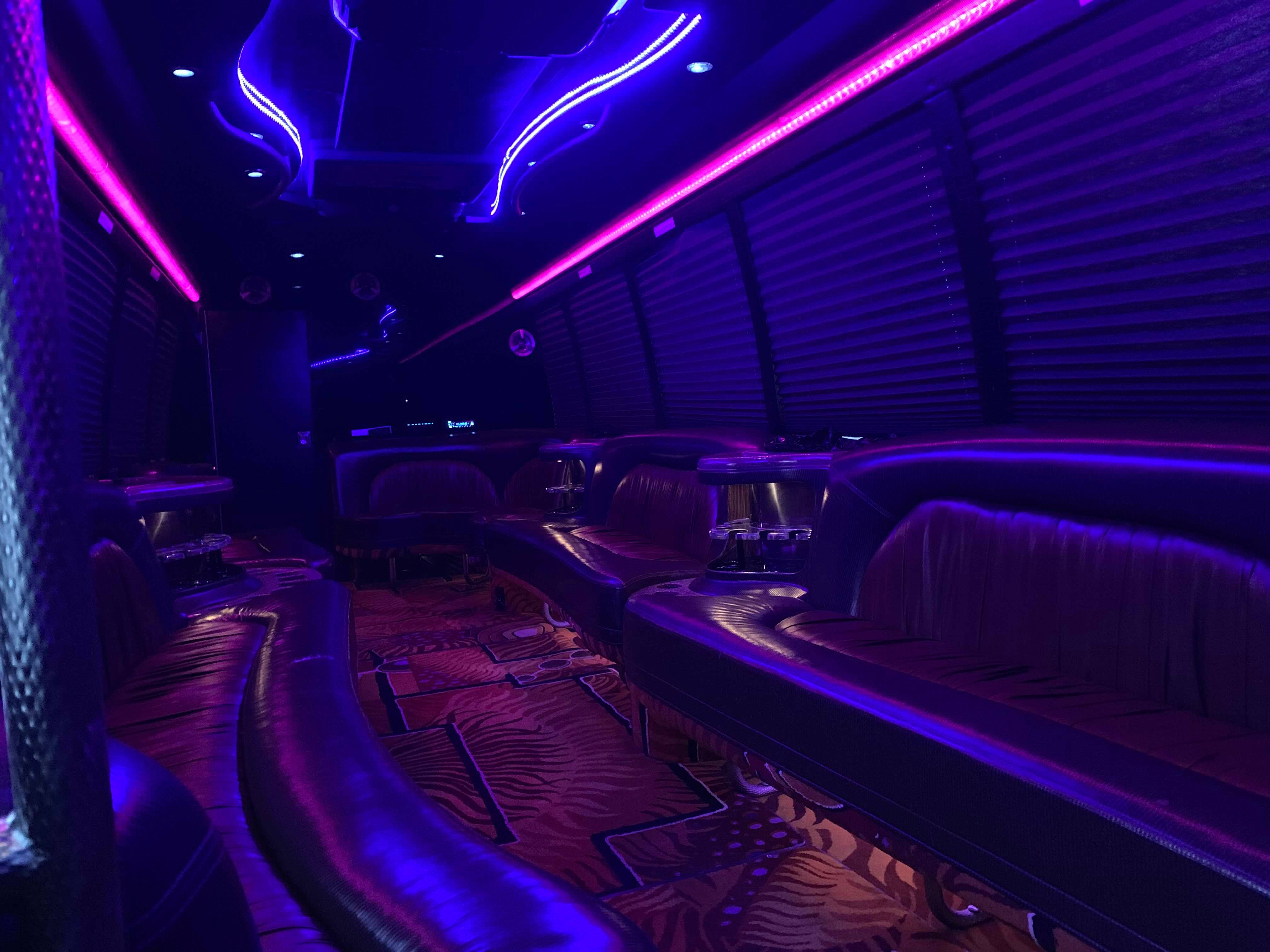 Black Party Bus